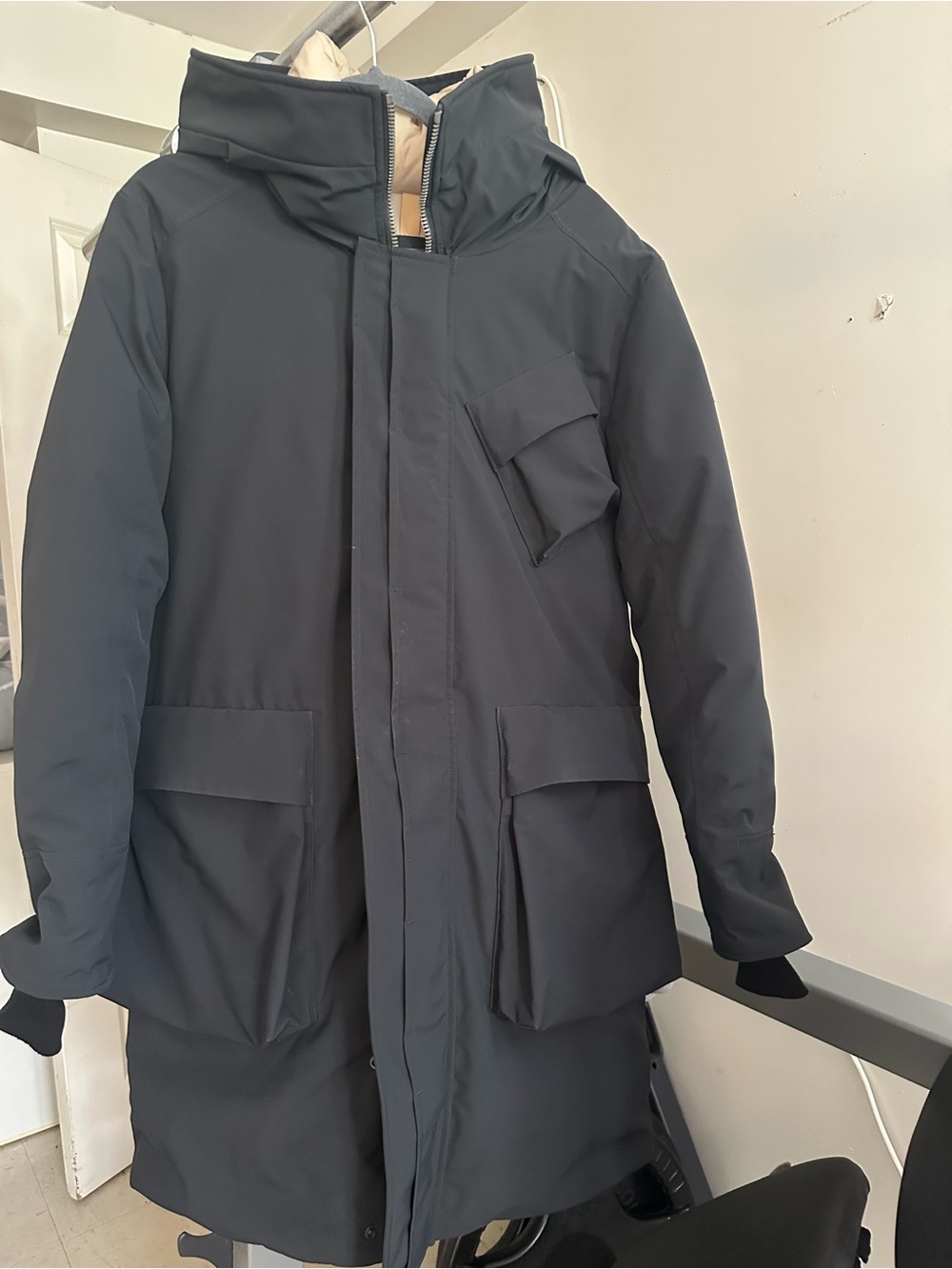 “Kanuk Arctic Down Parka XS – Black – New Without Tags”
